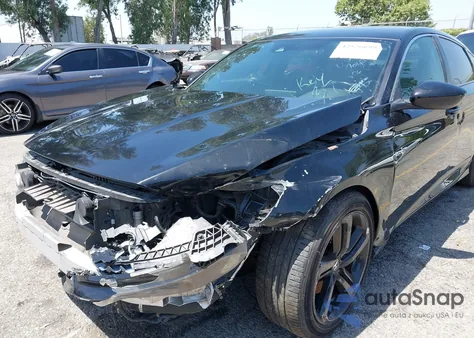 2018 Honda Accord Sport из США, поврежденный, VIN 1HGCV1F34JA039239